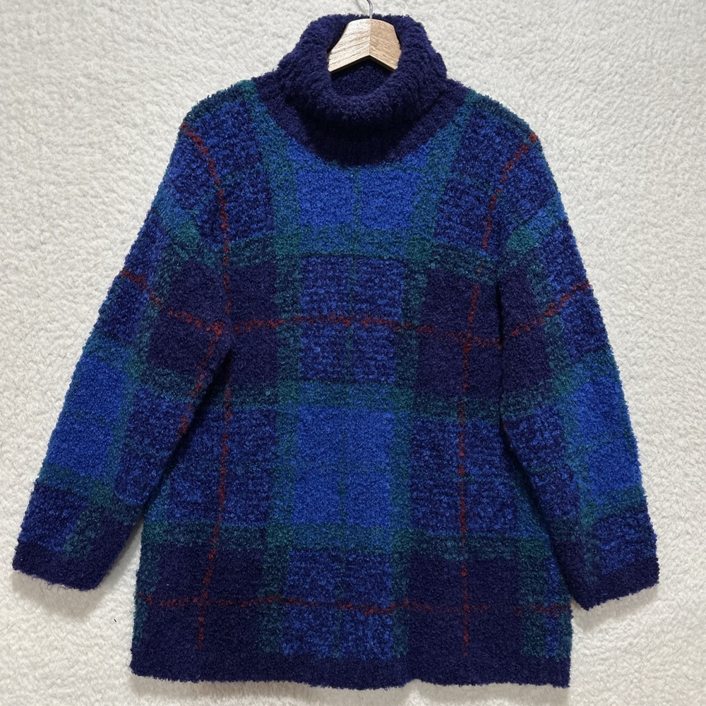Exclusive Hand Knit for Jones New York Sport Luxurious Mohair blend Turtleneck M